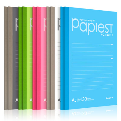 

Guangbo GuangBo 10 Pack 60 A5 Notebook Wireless Binding Office Supplies Color Mix GBR51002