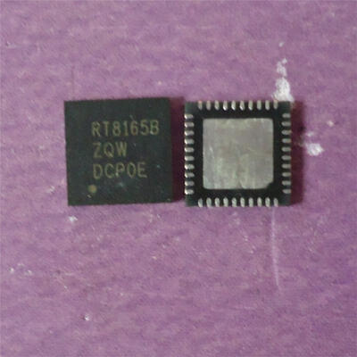 

5pcs/lot RT8165BZQW RT8165B Dual Single-Phase PWM Controller for CPU and GPU Core Power Supply