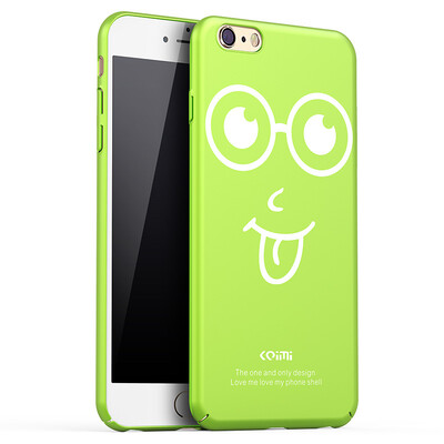 

2018 iphone case cute mode shell smiling face Plastic Full Protective Anti-Scratch Resistant Cover Case