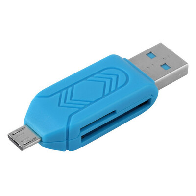 

New Reliable Micro USB OTG TF/SD Card Reader for Cell Phone PC