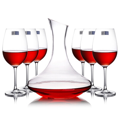 

Jingdong Supermarket] SCHOTT SCHOTT German imports of high-level red wine glass S87 (6 loaded) 506ml gift domestic slant dew