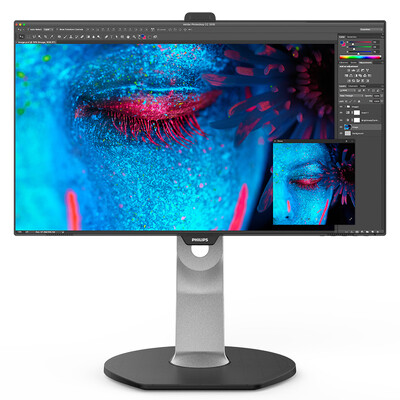 

Philips PHILIPS 238 inches AH-IPS screen four narrow border lift rotary flagship computer office monitor 241P8QPTKEB