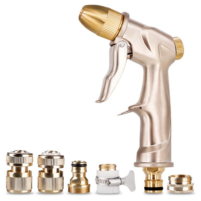 

Car Buddy Car Wash Water Gun All Copper Gun No Water Pipe Set Gold HQ-C1302