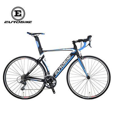 

EUROBIKE 54CM Дорожные велосипеды 54CM Алюминиевый велосипед 16 Speed ​​700C Inches Wheel Road Bike