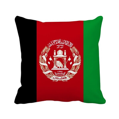 

Afghanistan National Flag Asia Country Square Throw Pillow Insert Cushion Cover Home Sofa Decor Gift