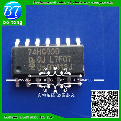 

10pcs free shipping 74HC00D 74HC00 SN74HC00D SOP-14