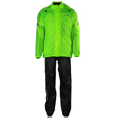 

MOTOBOY motorcycle riding raincoat rain pants thin section outdoor split men&women raincoat rain pants set rain gear JP02 black M