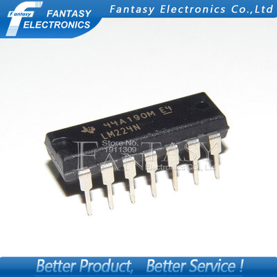 

10PCS LM224N DIP14 LM224 DIP new and original IC free shipping