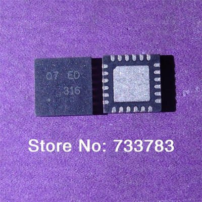 

5pcs/lot RICHTEK RT8809AGQW RT8809AZQW RT8809A(07=ED 07 ED 07 EF 07 ...) QFN-24 Multi-Phase PWM Controller for GPU Core Power Supply