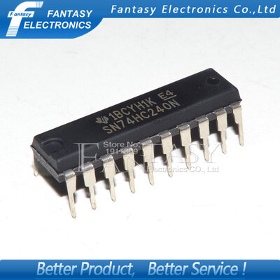 

50PCS SN74HC240N DIP20 SN74HC240 DIP 74HC240N 74HC240 new&original IC free shipping
