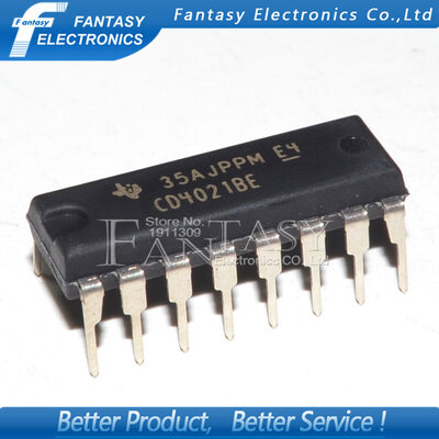 

20PCS CD4021BE DIP16 CD4021 DIP new&original IC free shipping