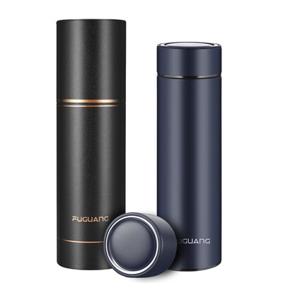 

Fuguang glory series stainless steel vacuum insulation cylinder cylinder gift box men&women fashion business car with filter cups