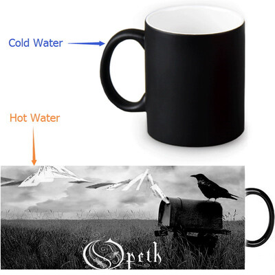 

Opeth Morphing Mug Color Change Tea Cup Волшебная молочная кружка для кофе