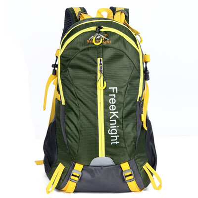 

New 40L Large Waterproof Nylon Backpack Capacity Outdoor Sports Hiking Camping Backpack Backpack Waterproof Nylon Shoulder