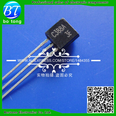 

1000PCS/LOT Free shipping C388 2SC388 KSC388 2SC388Y3AL NPN Transistor TO-92