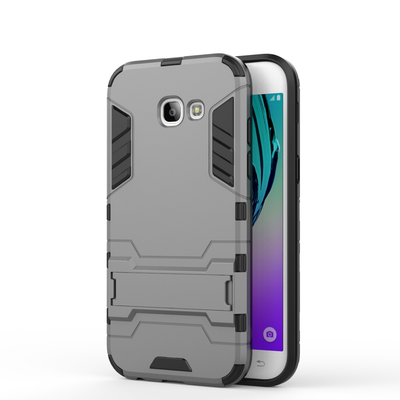 

GiGiboom Shockproof Ultra-thin Armor Plastic TPU Back Case Cover with Stand Holder Phone Case for Samsung Galaxy A5 2017