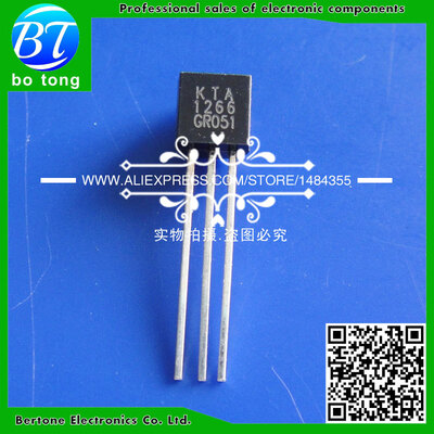 

200Pcs/Lot Triode 2SA1266 A1266 0.15A/50V PNP Transistor TO-92 Triode