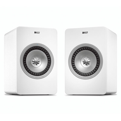 

KEF X300A Wireless Wireless WIFI Fever Desktop HI-FI Speaker Bookshelf Speaker Audio Line White