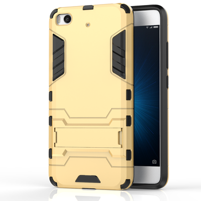 

Shockproof Ultra-thin Armor Plastic TPU Back Case Cover with Stand Holder Phone Case for XIAOMI 5S