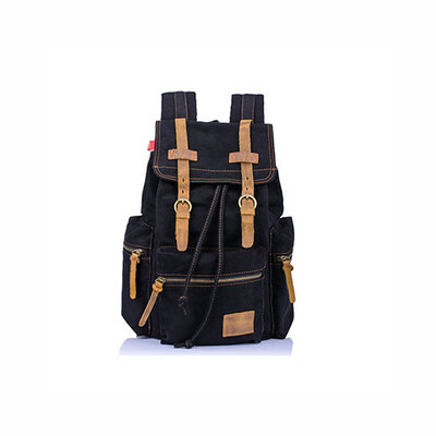 

2016 New vintage backpack men's casual backpack canvas school bag backpacks for teenage men's travel sport bags camping mountaineering bags