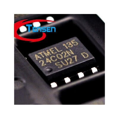 

200PcsLot 24C02 AT24C02 AT24C02N-10SU-27 SOP-8 2-Wire Serial EEPROM 2K BIT 400KHZ