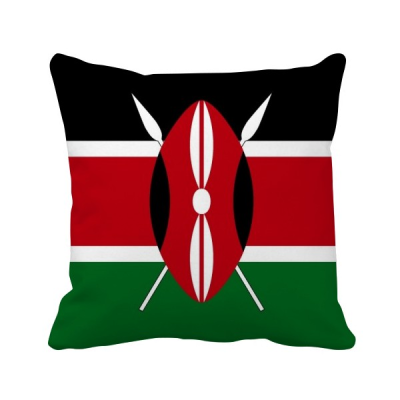 

Kenya National Flag Africa Country Square Throw Pillow Insert Cushion Cover Home Sofa Decor Gift