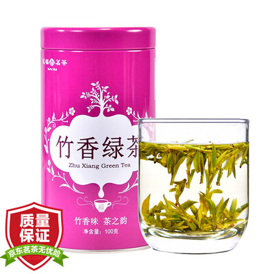 

Чай Tenfu Super Premium Bamboo Green Tea 2018 Ранний весенний чай Сычуань Эмэй High Mountain New Tea 100г