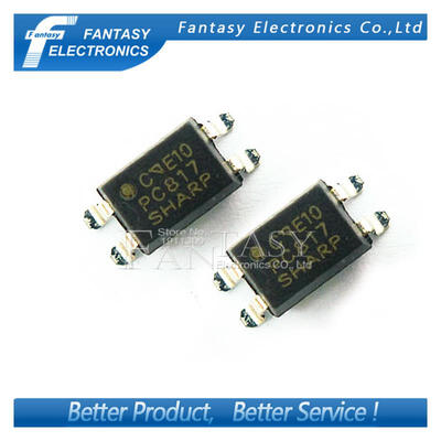 

100PCS PC817C SOP4 PC817-C SOP PC817 C SMD new&original IC free shipping