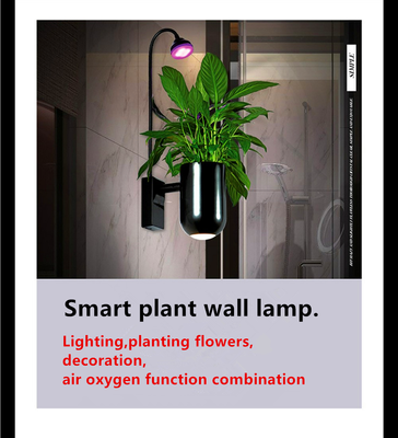 

XiuMei Oxygen LED Full Spectrum Plant growth lamp Indoor flowers potted wall lamp Bedroom living room balcony mall hotel flower de