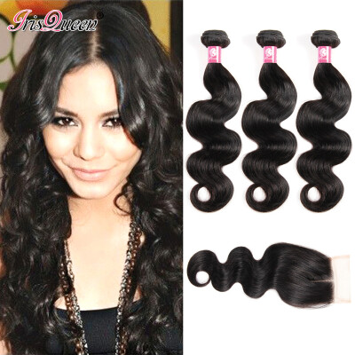 

Malaysian Virgin Hair With Closure 4pcs Lot Malaysian Body Wave Hair Bundles with Lace Closure Malaysian Wave Hair With Closure