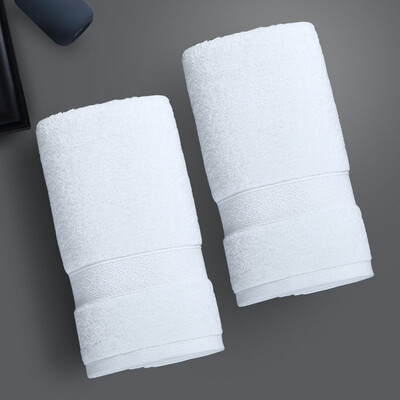 

Kangerxin five-star hotel towel cotton thick thick absorbent soft wash towel 2 installed elegant gray
