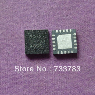 

5pcs/lot TI BQ727 BQ24727 1-4 Cell Li+ Battery SMBus Charge Controller With Independent Comparator and Advanced Circuit Protection