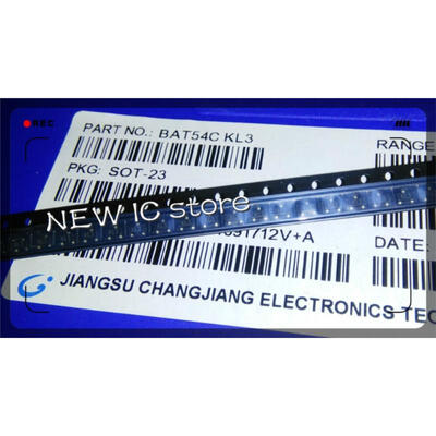 

100PCS BAT54C DIODE SCHOTTKY 30V DUAL CC SOT23 NEW