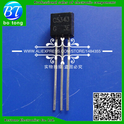 

100PCS NPN Silicon Transistor 2SC5343 C5343 TO-92 Triode Power Transistor bag