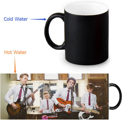 

The Vamps 350ml12oz Heat Reveal Mug Color Change Coffee Cup Sensitive Morphing Mugs Magic Mug Milk Tea Cups