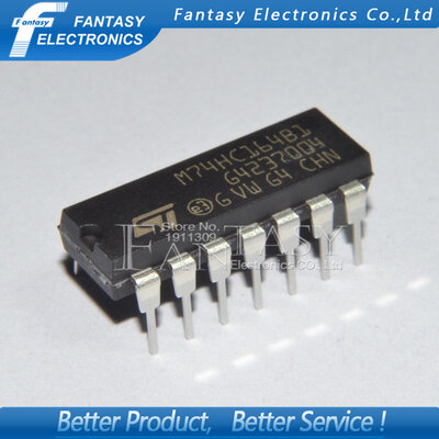 

10PCS M74HC164B1R DIP14 M74HC164B1 DIP new and original IC free shipping