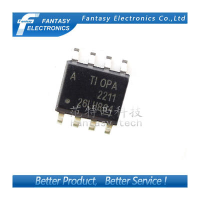 

2PCS OPA2211AIDDAR SOP8 OPA2211 SOP 003 Drift Low-Noise Rail-to-Rail Output OPA2211A SMD free shipping