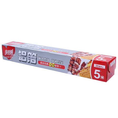 

Jingdong supermarket beautiful Ya boxed aluminum foil 30 cm x5 m HC053533