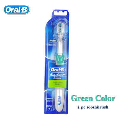 

Oral B Cross Action электрическая зубная Отбеливание зубов Использовать батареи AA