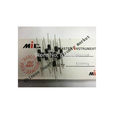 

250PCS SR3100 SR3100 / SB3100 100V 3A 100V 3A DO-27 schottky diode