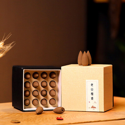 

Tang Dynasty sandalwood backflow incense incense can be used to sink incense burner using indoor incense Laoshan sandalwood backflow incense