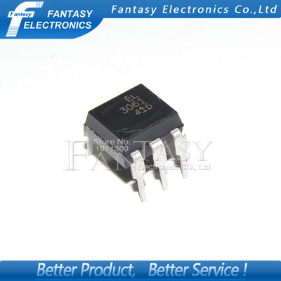 

10PCS EL3061 DIP6 MOC3061 DIP new&original IC free shipping