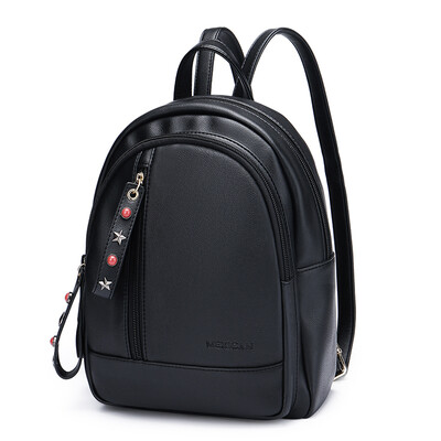 

Scarecrow MEXICAN backpack female wild fashion Korean version of the tide backpack MMN60784L-05 black