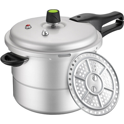 

Jingdong supermarket Ai Shida music home T-type six insurance 26CM pressure cooker JX7526TE with steamed gas cooker pressure cooker