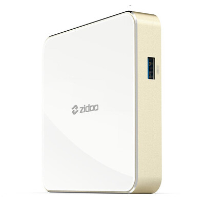 

ZIDOO H6 PRO Android 7.0 TV BOX Allwinner H6 Quad-core DDR4 2BG + 16GB eMMC 802.11AC WIFI Bluetooth EU Plug