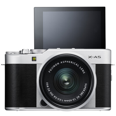 

Fuji FUJIFILM X-A5 XC15-45 Dark Silver Micro Single Electric Cover 24 million pixels 4K video Bluetooth WIFI