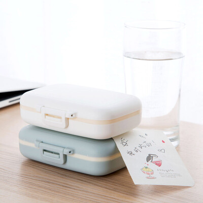 

Wanshijia Pillbox Portable Small Pill Box Drug Storage Box Dispensing Box Sealing Medicine Box JD-NG-04