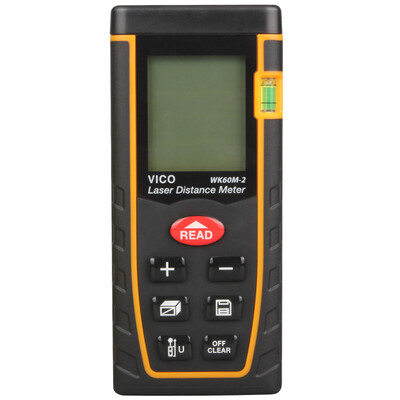 

Wick Wco WK60M-2 laser range finder handheld laser infrared measuring instrument home electronic ruler room ruler 60 meters range
