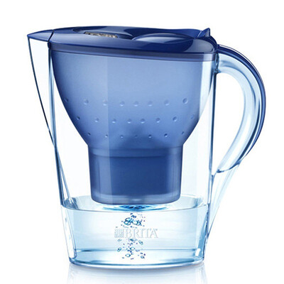 

BRITA filter water purifier home filter water bottle Kettle Marella Golden Star G 35L blue