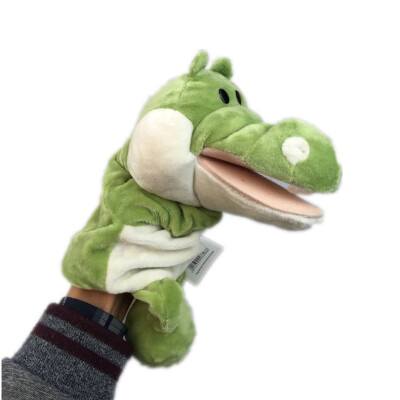 

Cute Plush Hand Puppet Animal Cartoon Velour Hand Puppet Dolls Kids Educational Toys Telling Story Lion Turtle Crocodile